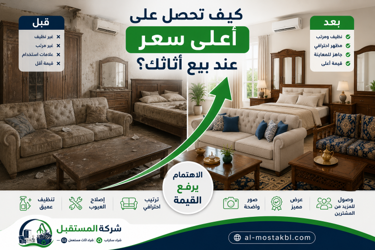 كيف تبيع أثاثك المستعمل في الرياض