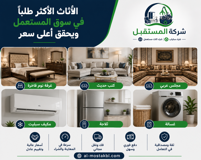 كيف تحصل على أعلى سعر عند بيع أثاثك المستعمل