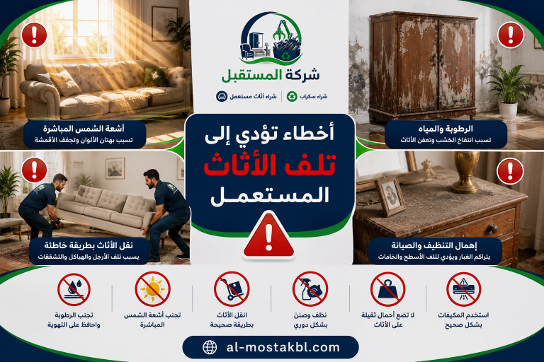 كيف تحافظ على أثاثك المستعمل