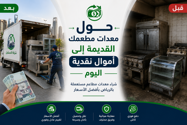 شراء معدات مطاعم مستعملة بالرياض 