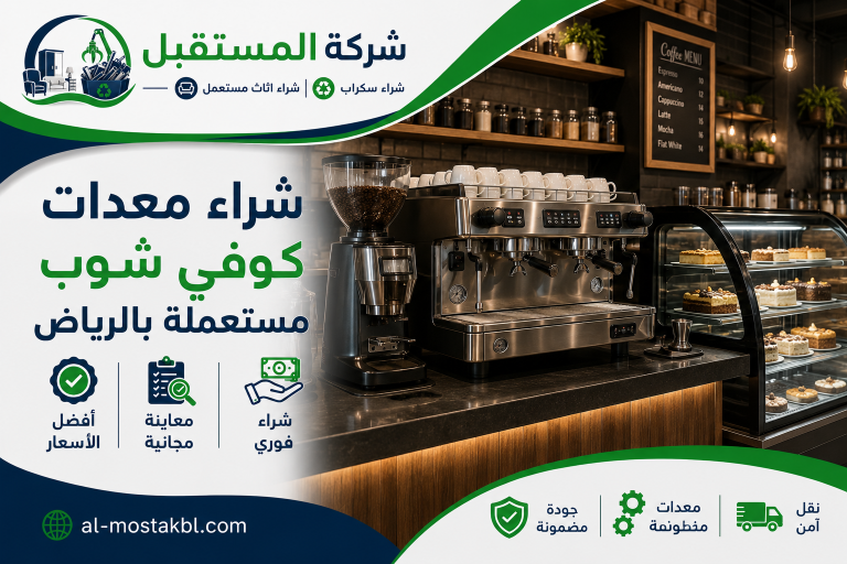 شراء معدات كوفي شوب مستعملة بالرياض 