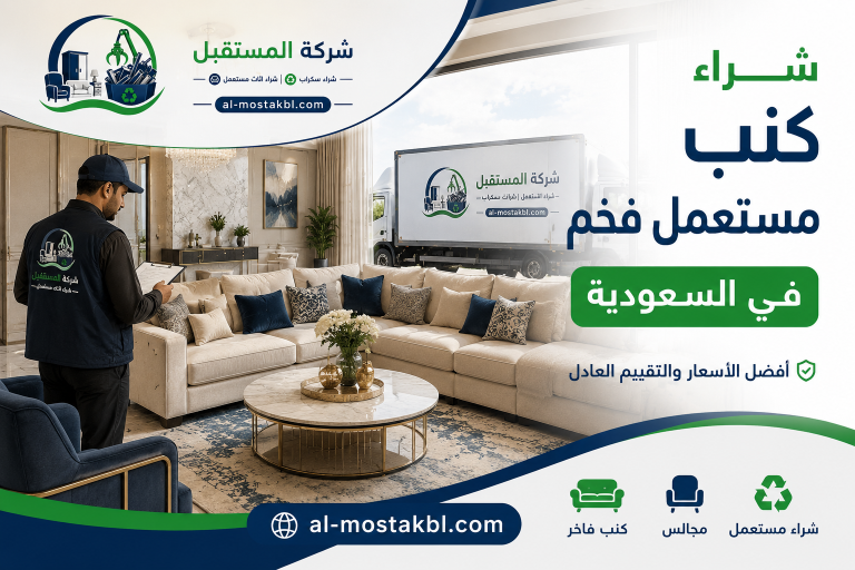شراء كنب مستعمل فخم في السعودية