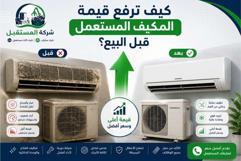 شراء مكيفات مستعملة في السعودية