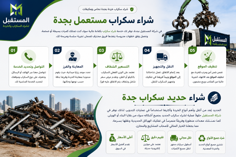 شراء حديد سكراب جدة