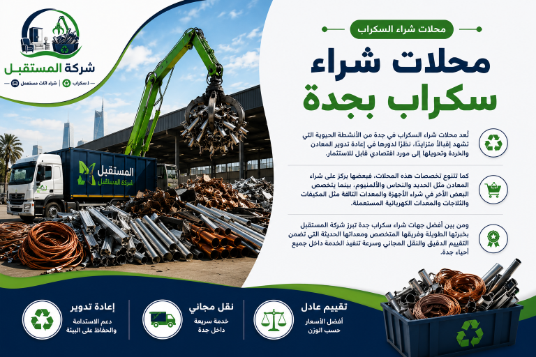 محلات شراء سكراب بجدة