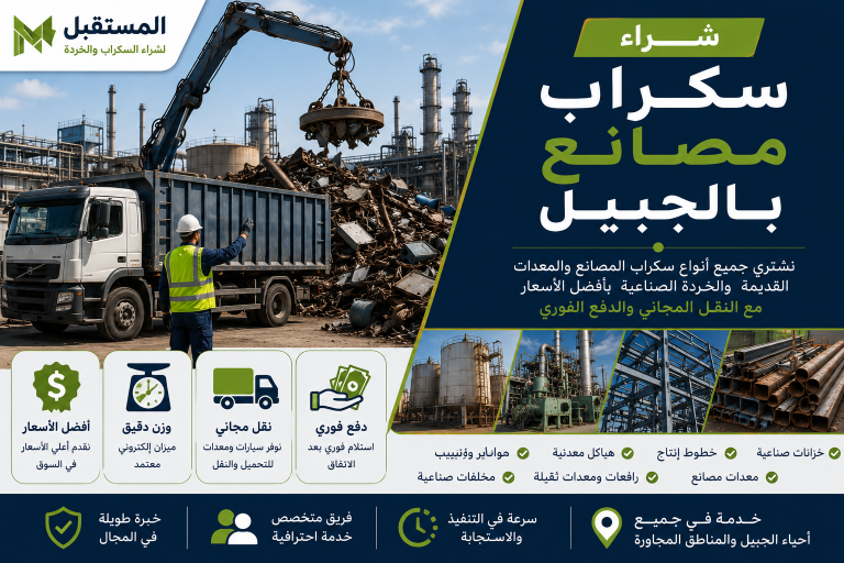 شراء سكراب بالجبيل