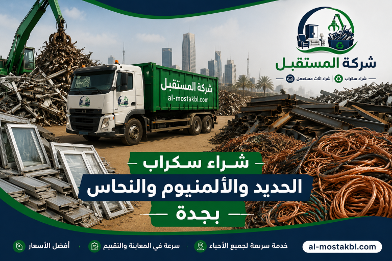 شراء سكراب الحديد والألمنيوم والنحاس بجدة