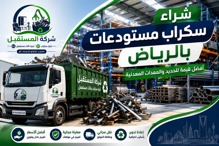 شراء سكراب مستودعات بالرياض
