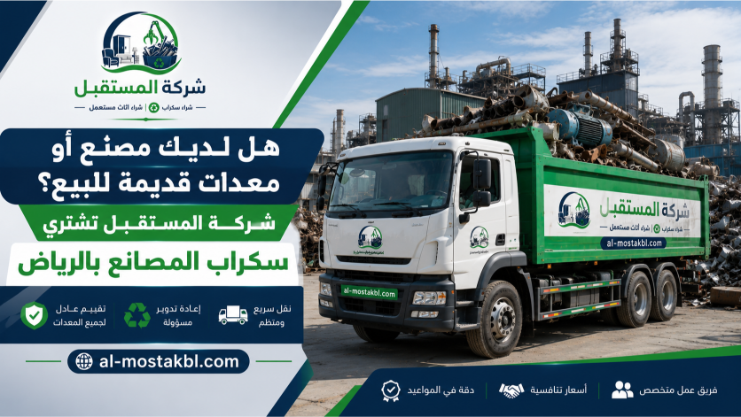 شراء سكراب مصانع بالرياض