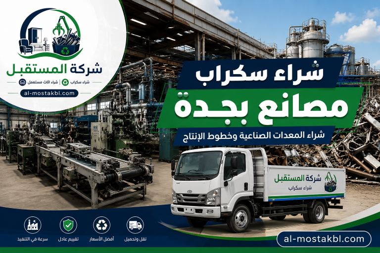 شراء سكراب مصانع بجدة