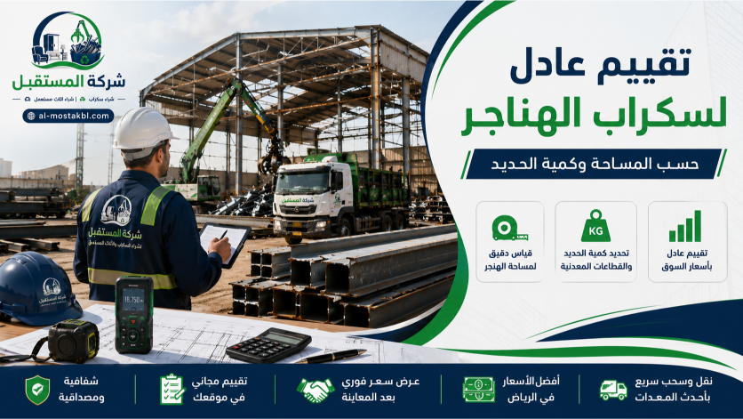 شراء سكراب هناجر بالرياض