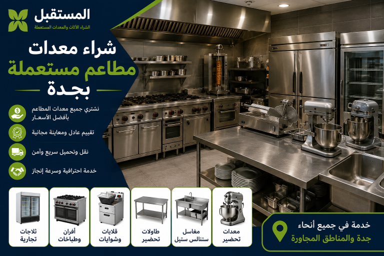 شراء معدات مطاعم مستعملة بجدة