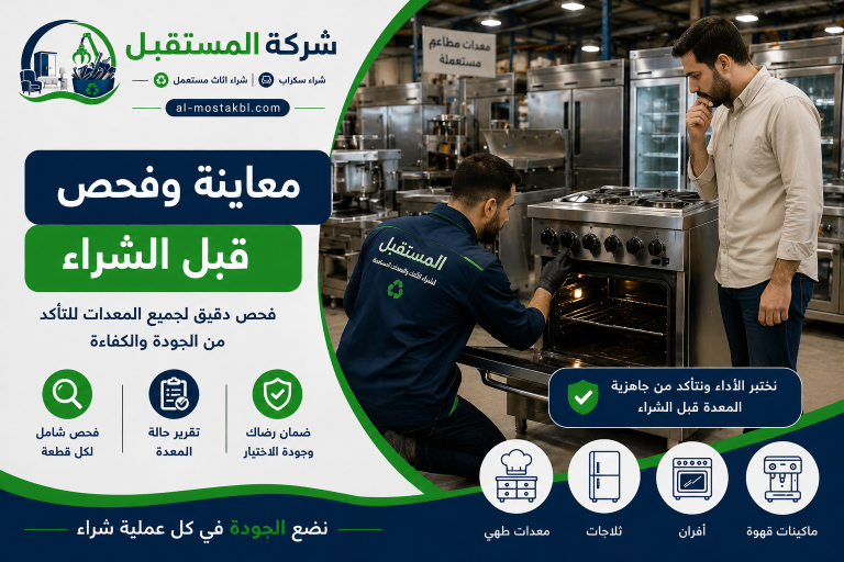 شراء معدات مطاعم مستعملة بالطائف