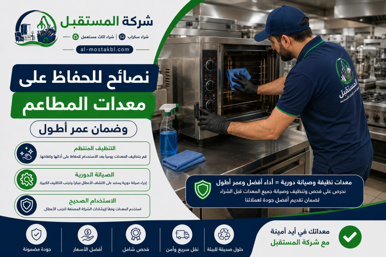 شراء معدات مطاعم مستعملة بالطائف