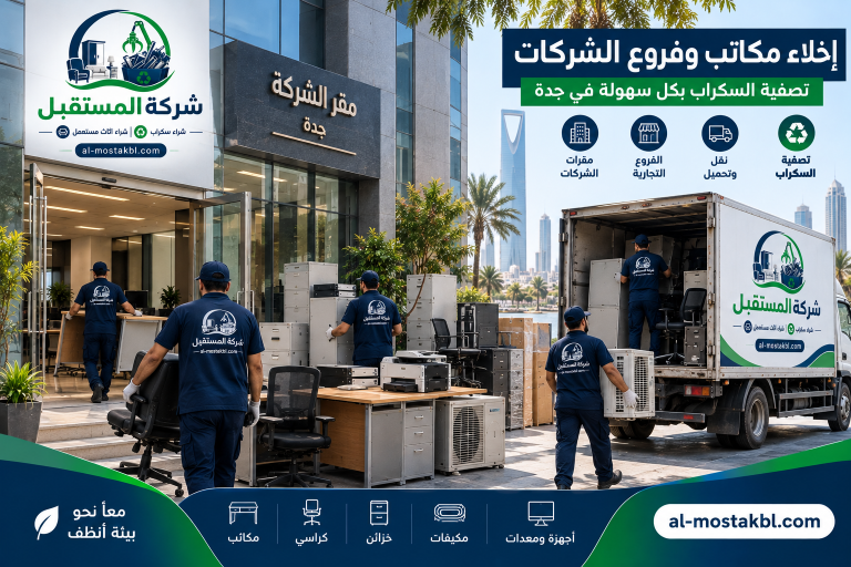 شراء سكراب مكاتب وشركات بجدة